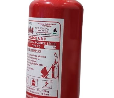 EXTINCTEUR 2 KG POUDRE AZOTE JOKER